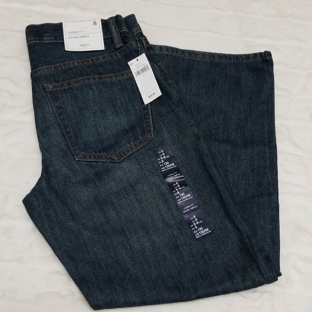 Boys Gap Jean Bundle (Size 8)